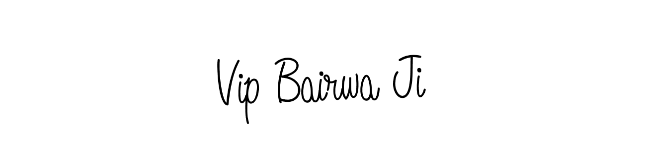 Here are the top 10 professional signature styles for the name Vip Bairwa Ji. These are the best autograph styles you can use for your name. Vip Bairwa Ji signature style 5 images and pictures png