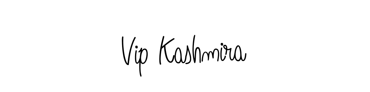 The best way (Angelique-Rose-font-FFP) to make a short signature is to pick only two or three words in your name. The name Vip Kashmira include a total of six letters. For converting this name. Vip Kashmira signature style 5 images and pictures png