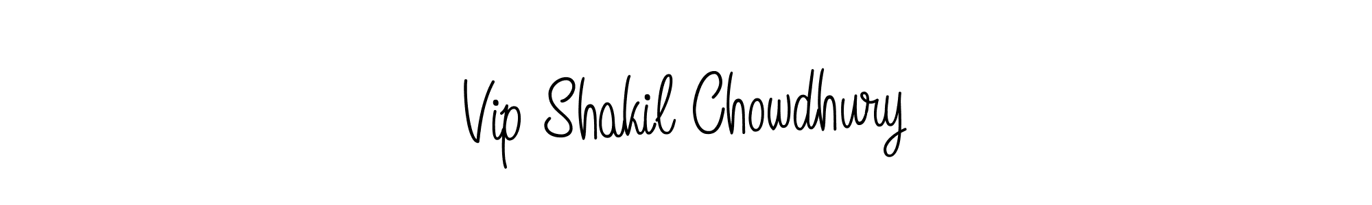 Similarly Angelique-Rose-font-FFP is the best handwritten signature design. Signature creator online .You can use it as an online autograph creator for name Vip Shakil Chowdhury. Vip Shakil Chowdhury signature style 5 images and pictures png