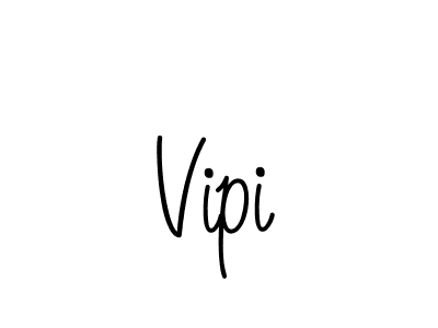 if you are searching for the best signature style for your name Vipi. so please give up your signature search. here we have designed multiple signature styles  using Angelique-Rose-font-FFP. Vipi signature style 5 images and pictures png