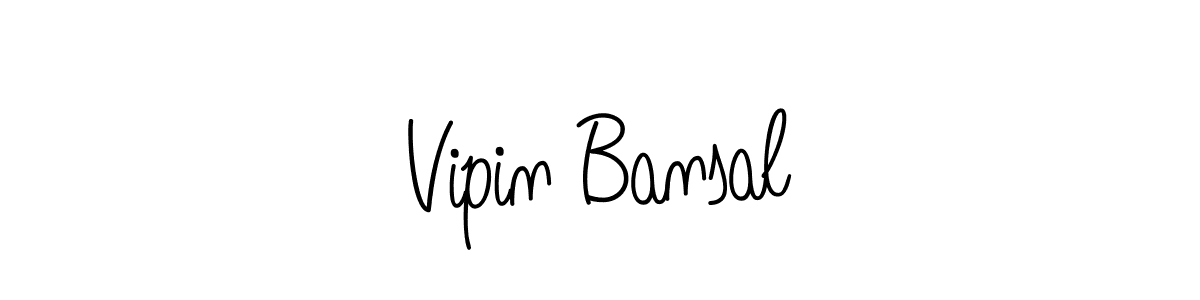 Also You can easily find your signature by using the search form. We will create Vipin Bansal name handwritten signature images for you free of cost using Angelique-Rose-font-FFP sign style. Vipin Bansal signature style 5 images and pictures png