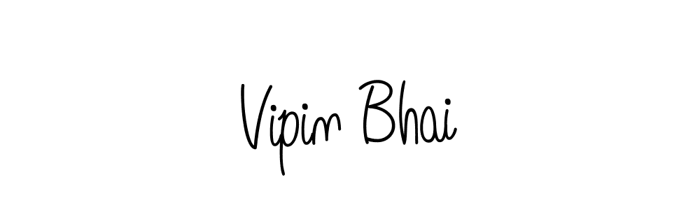 How to make Vipin Bhai signature? Angelique-Rose-font-FFP is a professional autograph style. Create handwritten signature for Vipin Bhai name. Vipin Bhai signature style 5 images and pictures png