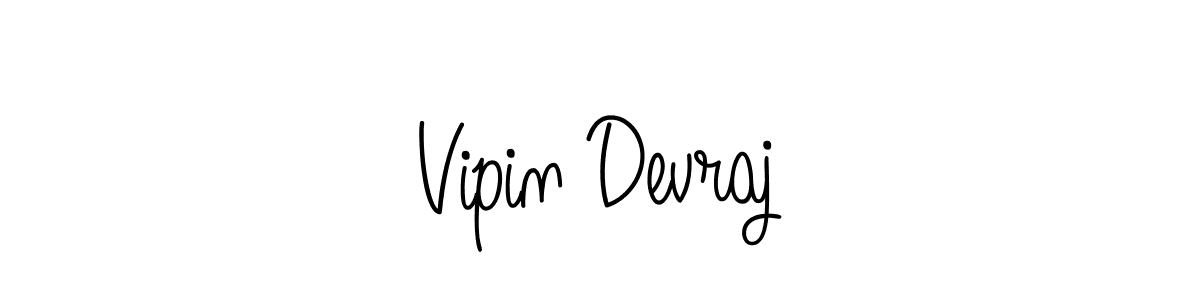 How to Draw Vipin Devraj signature style? Angelique-Rose-font-FFP is a latest design signature styles for name Vipin Devraj. Vipin Devraj signature style 5 images and pictures png
