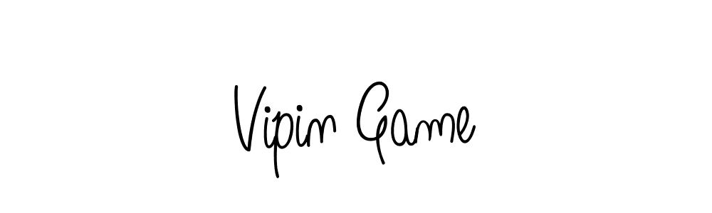 It looks lik you need a new signature style for name Vipin Game. Design unique handwritten (Angelique-Rose-font-FFP) signature with our free signature maker in just a few clicks. Vipin Game signature style 5 images and pictures png
