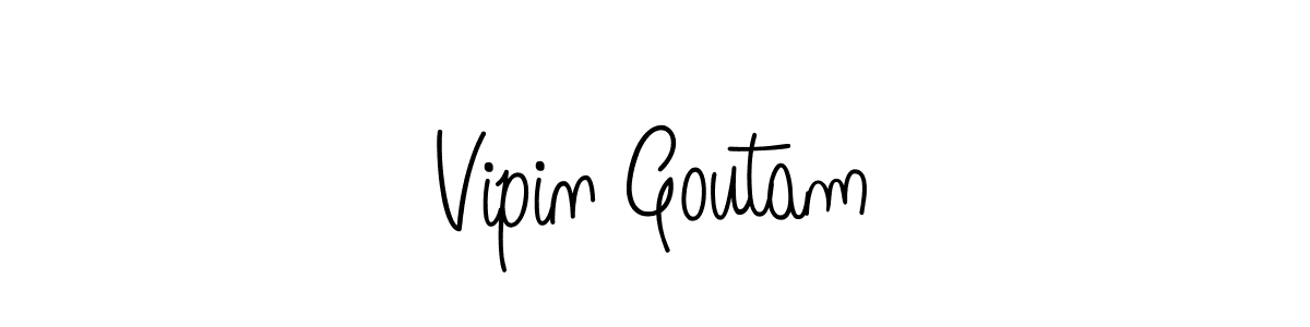 It looks lik you need a new signature style for name Vipin Goutam. Design unique handwritten (Angelique-Rose-font-FFP) signature with our free signature maker in just a few clicks. Vipin Goutam signature style 5 images and pictures png
