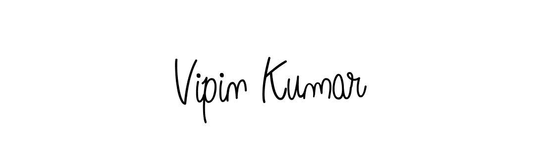 How to make Vipin Kumar signature? Angelique-Rose-font-FFP is a professional autograph style. Create handwritten signature for Vipin Kumar name. Vipin Kumar signature style 5 images and pictures png