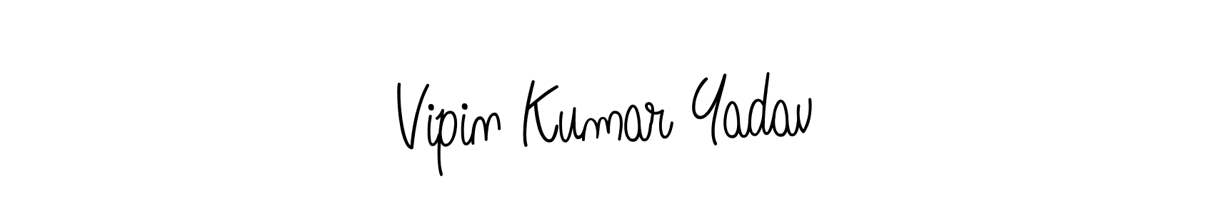 How to make Vipin Kumar Yadav signature? Angelique-Rose-font-FFP is a professional autograph style. Create handwritten signature for Vipin Kumar Yadav name. Vipin Kumar Yadav signature style 5 images and pictures png