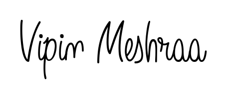 The Angelique-Rose-font-FFP handwriting style adds charm and authenticity to name Vipin Meshraa. A wonderful choice for personal thank-you notes. Vipin Meshraa signature style 5 images and pictures png