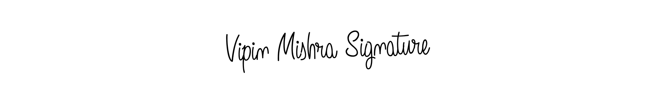 Make a beautiful signature design for name Vipin Mishra Signature. With this signature (Angelique-Rose-font-FFP) style, you can create a handwritten signature for free. Vipin Mishra Signature signature style 5 images and pictures png