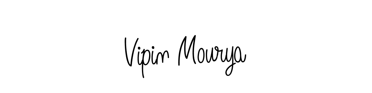 Make a beautiful signature design for name Vipin Mourya. Use this online signature maker to create a handwritten signature for free. Vipin Mourya signature style 5 images and pictures png