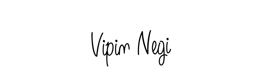 Vipin Negi stylish signature style. Best Handwritten Sign (Angelique-Rose-font-FFP) for my name. Handwritten Signature Collection Ideas for my name Vipin Negi. Vipin Negi signature style 5 images and pictures png