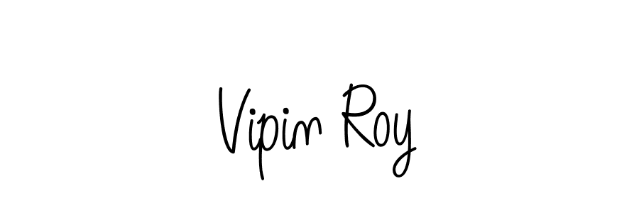 Angelique-Rose-font-FFP is a professional signature style that is perfect for those who want to add a touch of class to their signature. It is also a great choice for those who want to make their signature more unique. Get Vipin Roy name to fancy signature for free. Vipin Roy signature style 5 images and pictures png