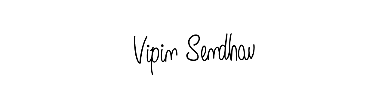 Make a short Vipin Sendhav signature style. Manage your documents anywhere anytime using Angelique-Rose-font-FFP. Create and add eSignatures, submit forms, share and send files easily. Vipin Sendhav signature style 5 images and pictures png