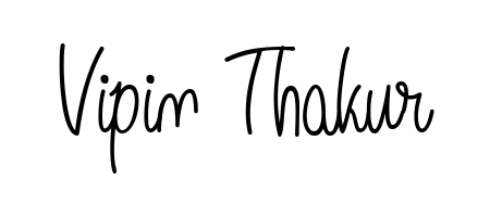 Give your name Vipin Thakur an exquisite flair with the Angelique-Rose-font-FFP script font. Ideal for contracts, resumes, and formal letterheads. Vipin Thakur signature style 5 images and pictures png