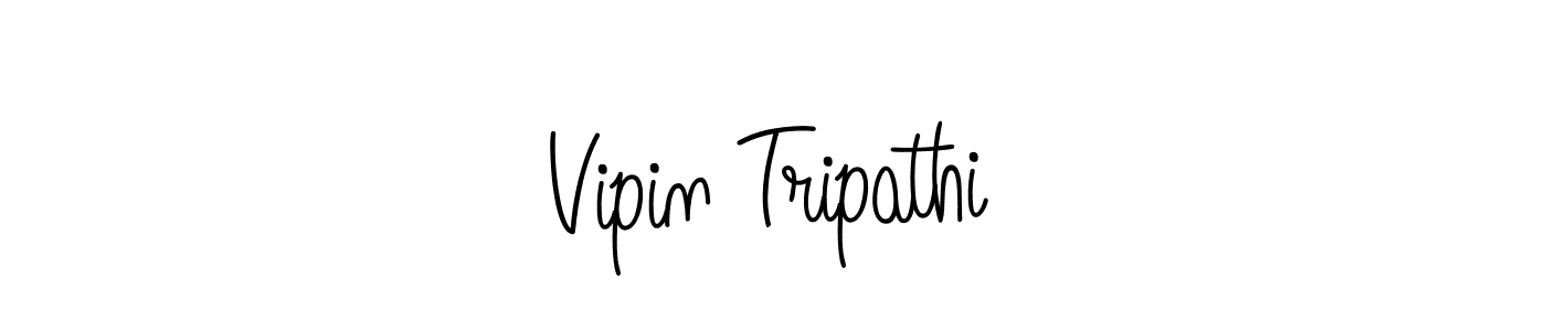 Also we have Vipin Tripathi name is the best signature style. Create professional handwritten signature collection using Angelique-Rose-font-FFP autograph style. Vipin Tripathi signature style 5 images and pictures png