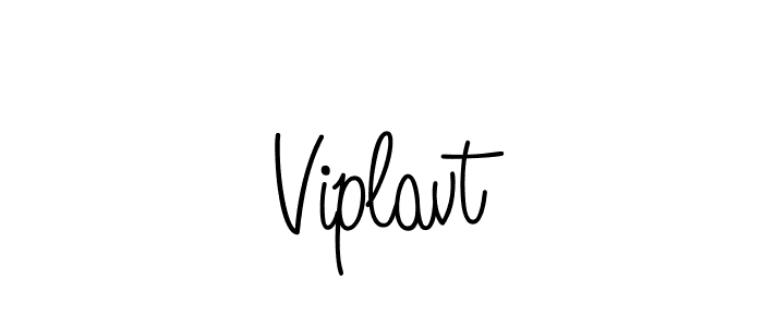 How to make Viplavt name signature. Use Angelique-Rose-font-FFP style for creating short signs online. This is the latest handwritten sign. Viplavt signature style 5 images and pictures png