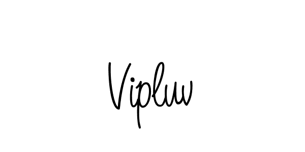 Vipluv stylish signature style. Best Handwritten Sign (Angelique-Rose-font-FFP) for my name. Handwritten Signature Collection Ideas for my name Vipluv. Vipluv signature style 5 images and pictures png