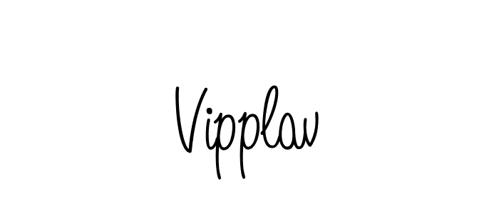 Also we have Vipplav name is the best signature style. Create professional handwritten signature collection using Angelique-Rose-font-FFP autograph style. Vipplav signature style 5 images and pictures png