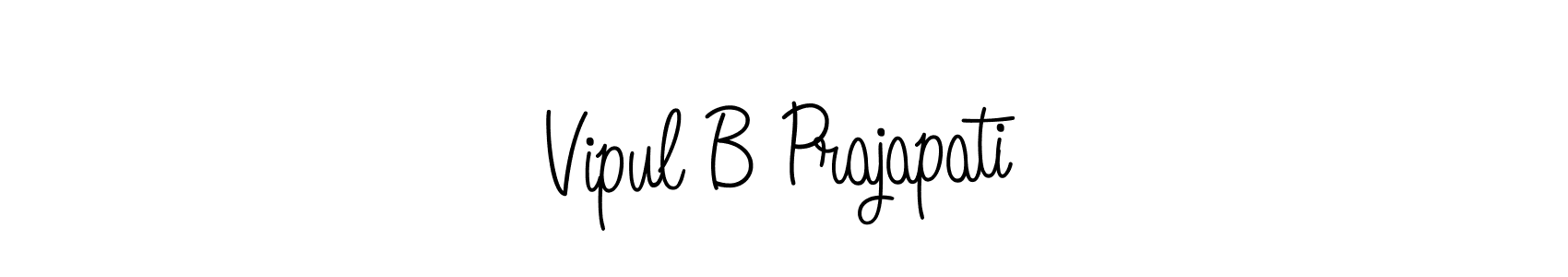 It looks lik you need a new signature style for name Vipul B Prajapati. Design unique handwritten (Angelique-Rose-font-FFP) signature with our free signature maker in just a few clicks. Vipul B Prajapati signature style 5 images and pictures png
