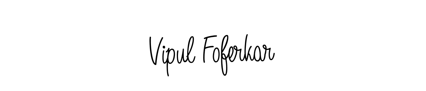 Similarly Angelique-Rose-font-FFP is the best handwritten signature design. Signature creator online .You can use it as an online autograph creator for name Vipul Foferkar. Vipul Foferkar signature style 5 images and pictures png