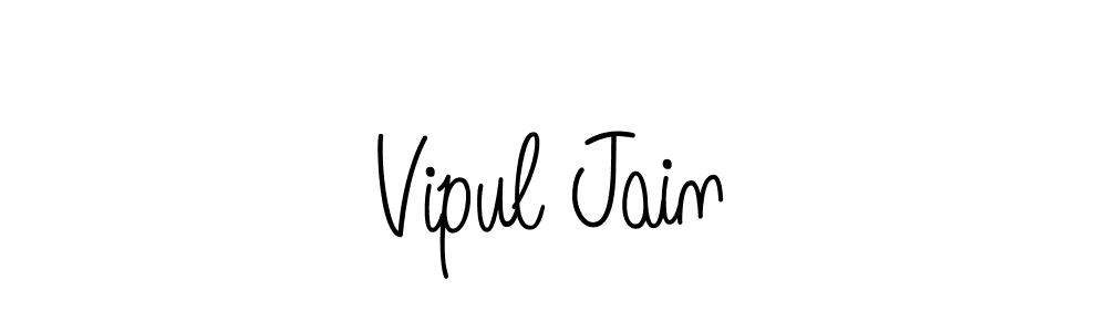 How to make Vipul Jain signature? Angelique-Rose-font-FFP is a professional autograph style. Create handwritten signature for Vipul Jain name. Vipul Jain signature style 5 images and pictures png