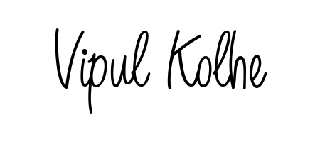 Get inspired by this graceful Angelique-Rose-font-FFP signature style for name Vipul Kolhe. Smooth loops and balanced proportions for everyday use. Vipul Kolhe signature style 5 images and pictures png