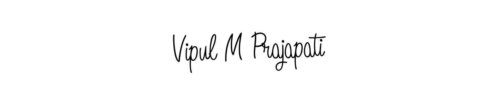 Make a beautiful signature design for name Vipul M Prajapati. Use this online signature maker to create a handwritten signature for free. Vipul M Prajapati signature style 5 images and pictures png