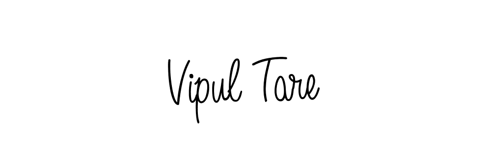 Create a beautiful signature design for name Vipul Tare. With this signature (Angelique-Rose-font-FFP) fonts, you can make a handwritten signature for free. Vipul Tare signature style 5 images and pictures png