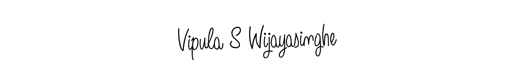 Also we have Vipula S Wijayasinghe name is the best signature style. Create professional handwritten signature collection using Angelique-Rose-font-FFP autograph style. Vipula S Wijayasinghe signature style 5 images and pictures png