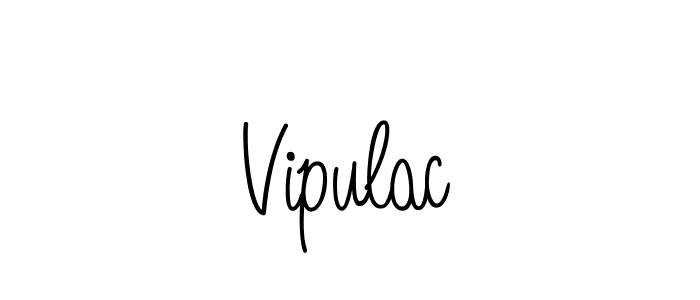 Design your own signature with our free online signature maker. With this signature software, you can create a handwritten (Angelique-Rose-font-FFP) signature for name Vipulac. Vipulac signature style 5 images and pictures png