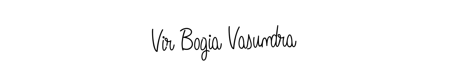 Best and Professional Signature Style for Vir Bogia Vasundra. Angelique-Rose-font-FFP Best Signature Style Collection. Vir Bogia Vasundra signature style 5 images and pictures png