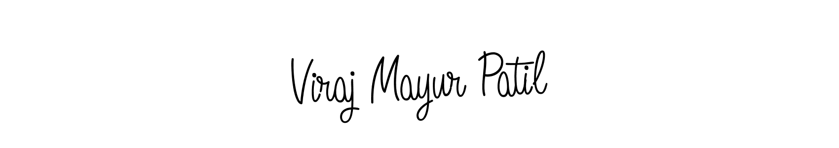 Also we have Viraj Mayur Patil name is the best signature style. Create professional handwritten signature collection using Angelique-Rose-font-FFP autograph style. Viraj Mayur Patil signature style 5 images and pictures png