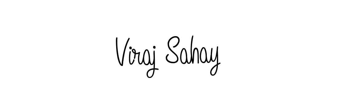 How to Draw Viraj Sahay signature style? Angelique-Rose-font-FFP is a latest design signature styles for name Viraj Sahay. Viraj Sahay signature style 5 images and pictures png