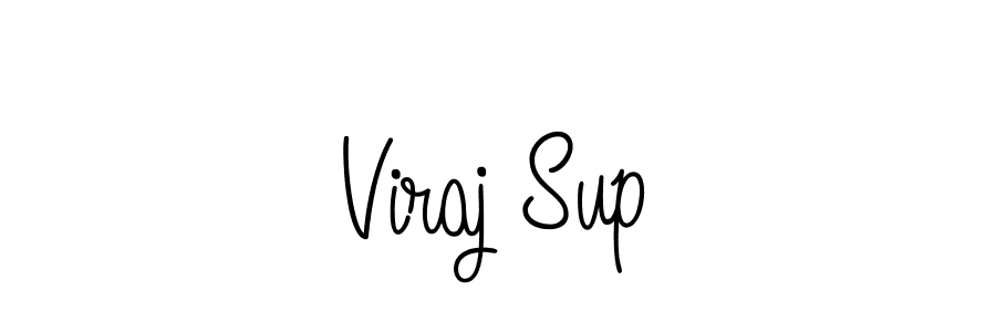 It looks lik you need a new signature style for name Viraj Sup. Design unique handwritten (Angelique-Rose-font-FFP) signature with our free signature maker in just a few clicks. Viraj Sup signature style 5 images and pictures png