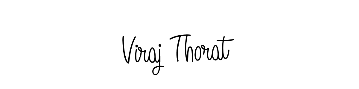 Check out images of Autograph of Viraj Thorat name. Actor Viraj Thorat Signature Style. Angelique-Rose-font-FFP is a professional sign style online. Viraj Thorat signature style 5 images and pictures png