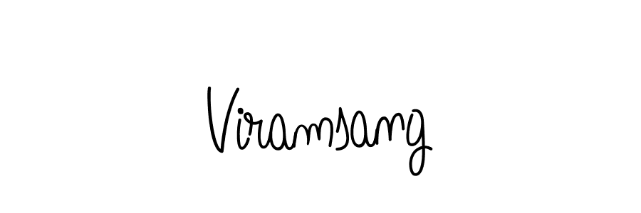 if you are searching for the best signature style for your name Viramsang. so please give up your signature search. here we have designed multiple signature styles  using Angelique-Rose-font-FFP. Viramsang signature style 5 images and pictures png