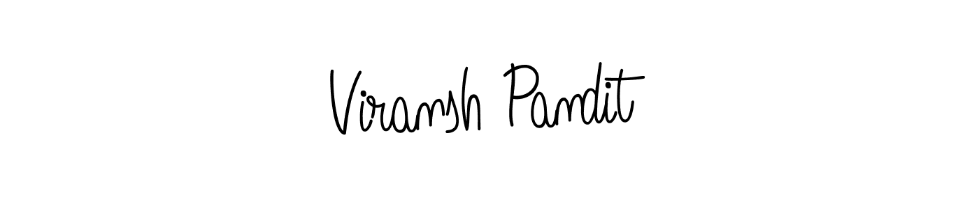 This is the best signature style for the Viransh Pandit name. Also you like these signature font (Angelique-Rose-font-FFP). Mix name signature. Viransh Pandit signature style 5 images and pictures png