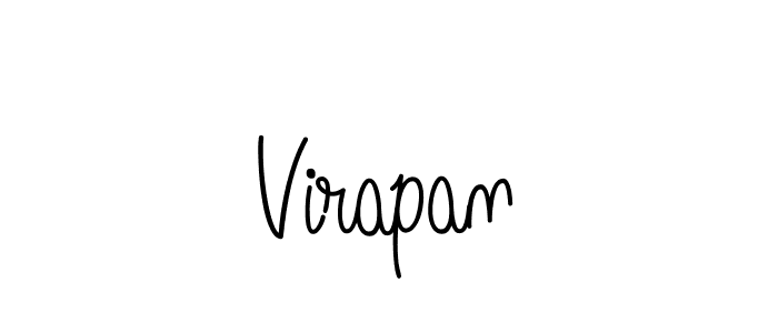 How to make Virapan signature? Angelique-Rose-font-FFP is a professional autograph style. Create handwritten signature for Virapan name. Virapan signature style 5 images and pictures png