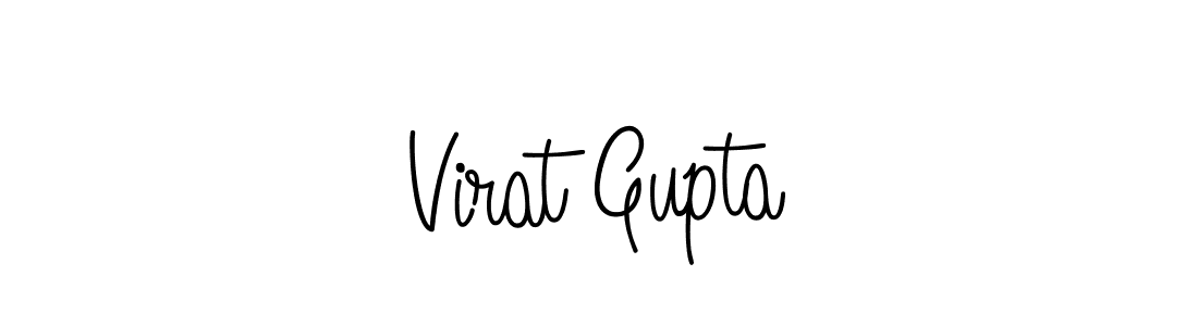 Also we have Virat Gupta name is the best signature style. Create professional handwritten signature collection using Angelique-Rose-font-FFP autograph style. Virat Gupta signature style 5 images and pictures png