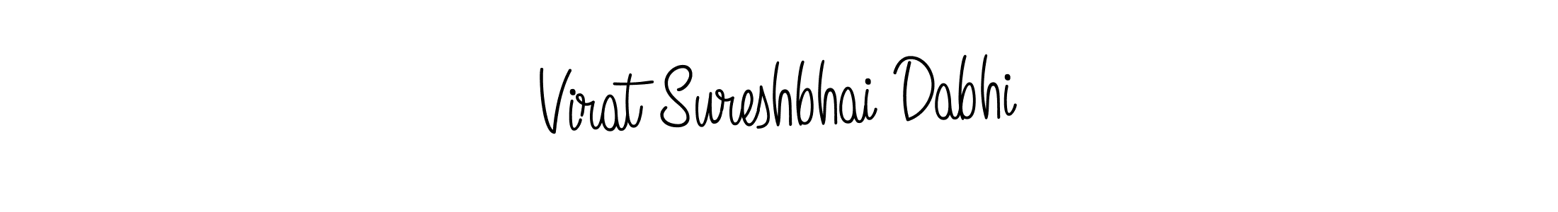 You can use this online signature creator to create a handwritten signature for the name Virat Sureshbhai Dabhi. This is the best online autograph maker. Virat Sureshbhai Dabhi signature style 5 images and pictures png