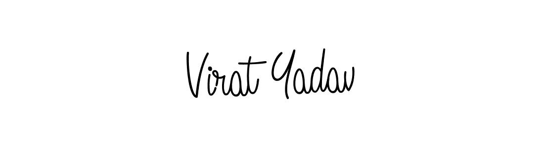 It looks lik you need a new signature style for name Virat Yadav. Design unique handwritten (Angelique-Rose-font-FFP) signature with our free signature maker in just a few clicks. Virat Yadav signature style 5 images and pictures png