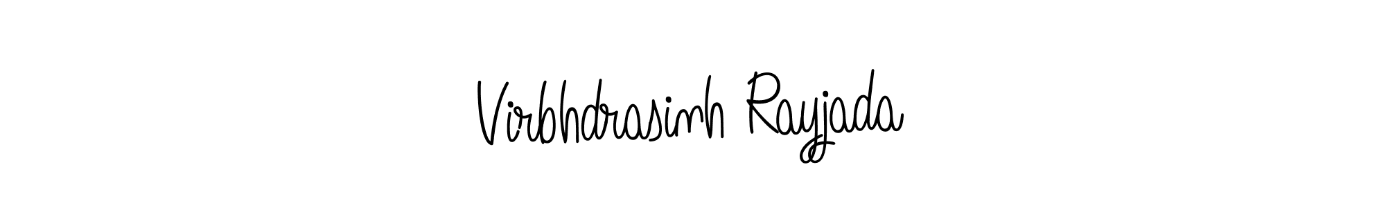 Here are the top 10 professional signature styles for the name Virbhdrasinh Rayjada. These are the best autograph styles you can use for your name. Virbhdrasinh Rayjada signature style 5 images and pictures png