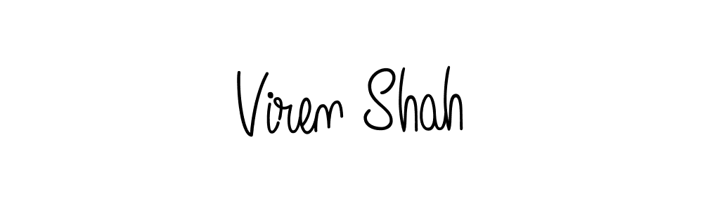 How to make Viren Shah signature? Angelique-Rose-font-FFP is a professional autograph style. Create handwritten signature for Viren Shah name. Viren Shah signature style 5 images and pictures png