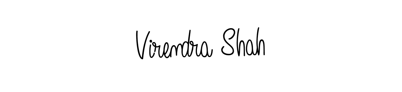 Make a beautiful signature design for name Virendra Shah. Use this online signature maker to create a handwritten signature for free. Virendra Shah signature style 5 images and pictures png