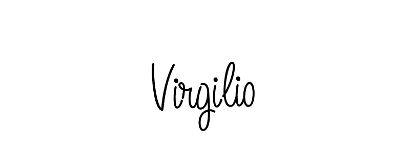 Angelique-Rose-font-FFP is a professional signature style that is perfect for those who want to add a touch of class to their signature. It is also a great choice for those who want to make their signature more unique. Get Virgilio name to fancy signature for free. Virgilio signature style 5 images and pictures png
