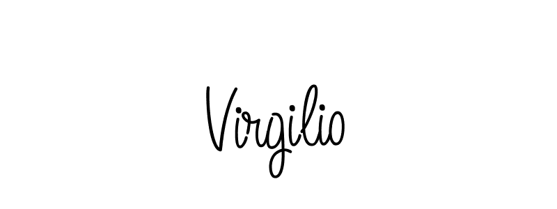 Angelique-Rose-font-FFP is a professional signature style that is perfect for those who want to add a touch of class to their signature. It is also a great choice for those who want to make their signature more unique. Get Virgilio name to fancy signature for free. Virgilio signature style 5 images and pictures png