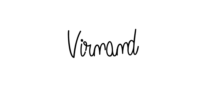Make a beautiful signature design for name Virnand. Use this online signature maker to create a handwritten signature for free. Virnand signature style 5 images and pictures png