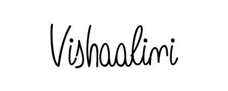 A sleek calligraphic signature for name Vishaalini utilizing Angelique-Rose-font-FFP styling. Great for adding personal signatures to photos and art. Vishaalini signature style 5 images and pictures png