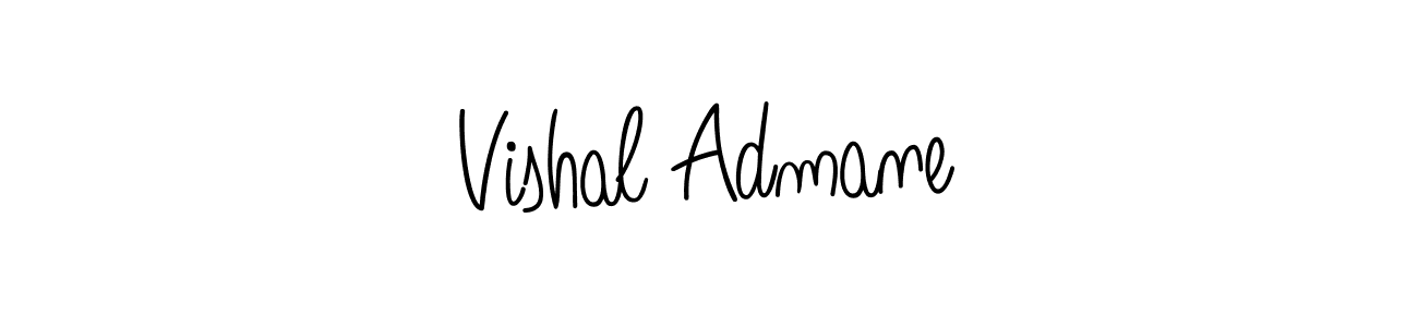It looks lik you need a new signature style for name Vishal Admane. Design unique handwritten (Angelique-Rose-font-FFP) signature with our free signature maker in just a few clicks. Vishal Admane signature style 5 images and pictures png