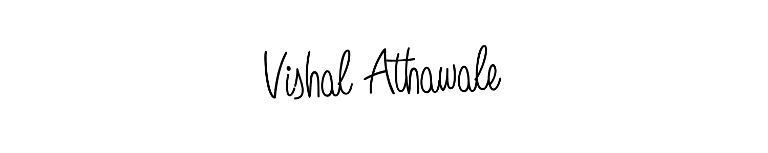 Make a beautiful signature design for name Vishal Athawale. Use this online signature maker to create a handwritten signature for free. Vishal Athawale signature style 5 images and pictures png